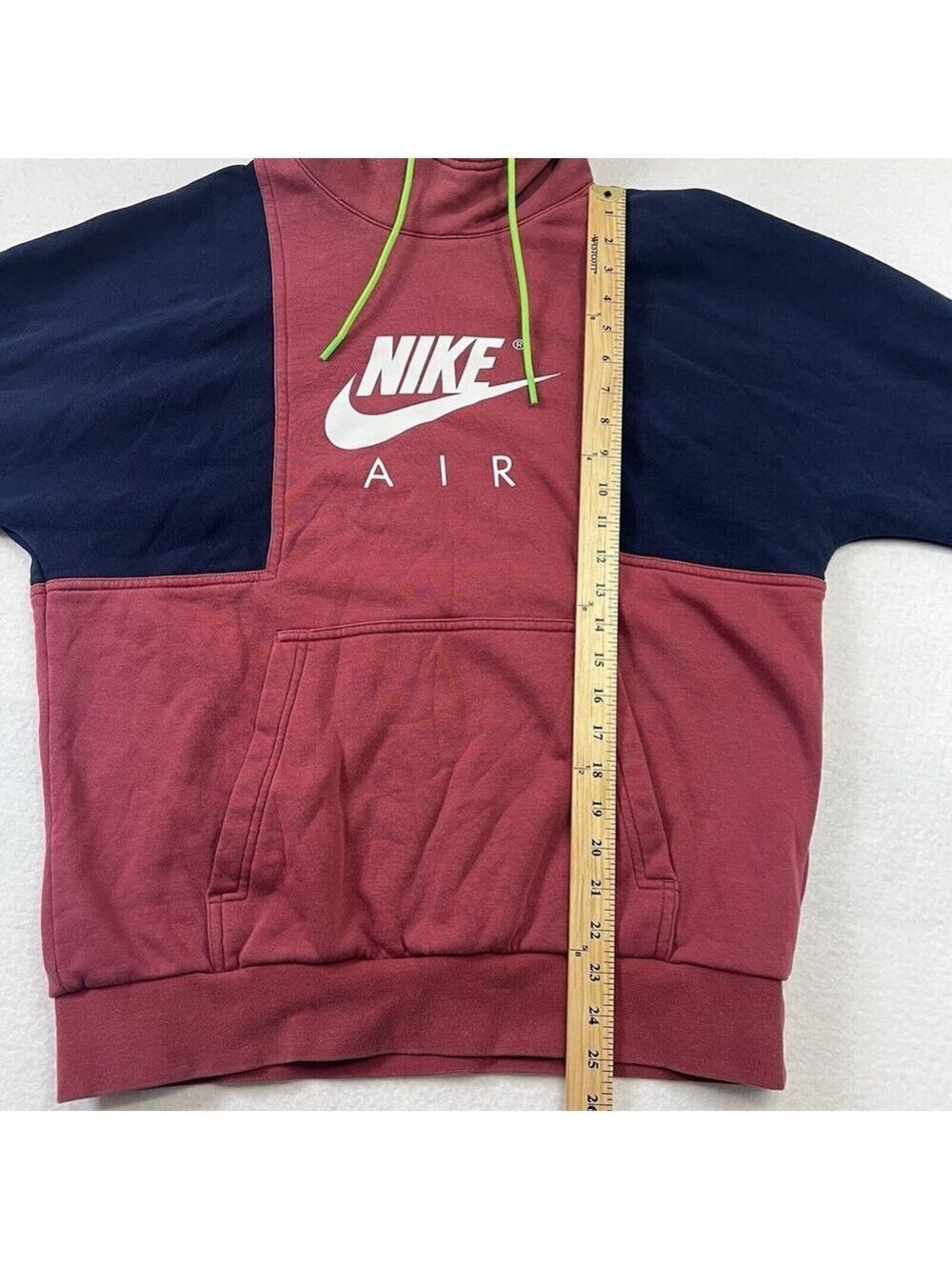 Nike Air Hoodie Mens Medium Pullover Get Over Your Fear of Heights Logo - Picture 7 of 12